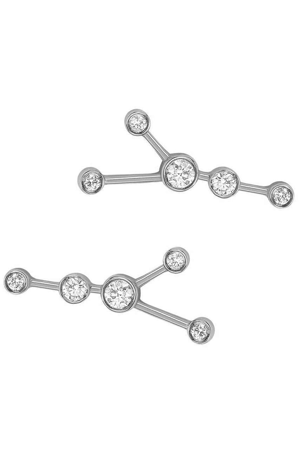 LOGAN HOLLOWELL-Cancer Diamond Constellation Studs-