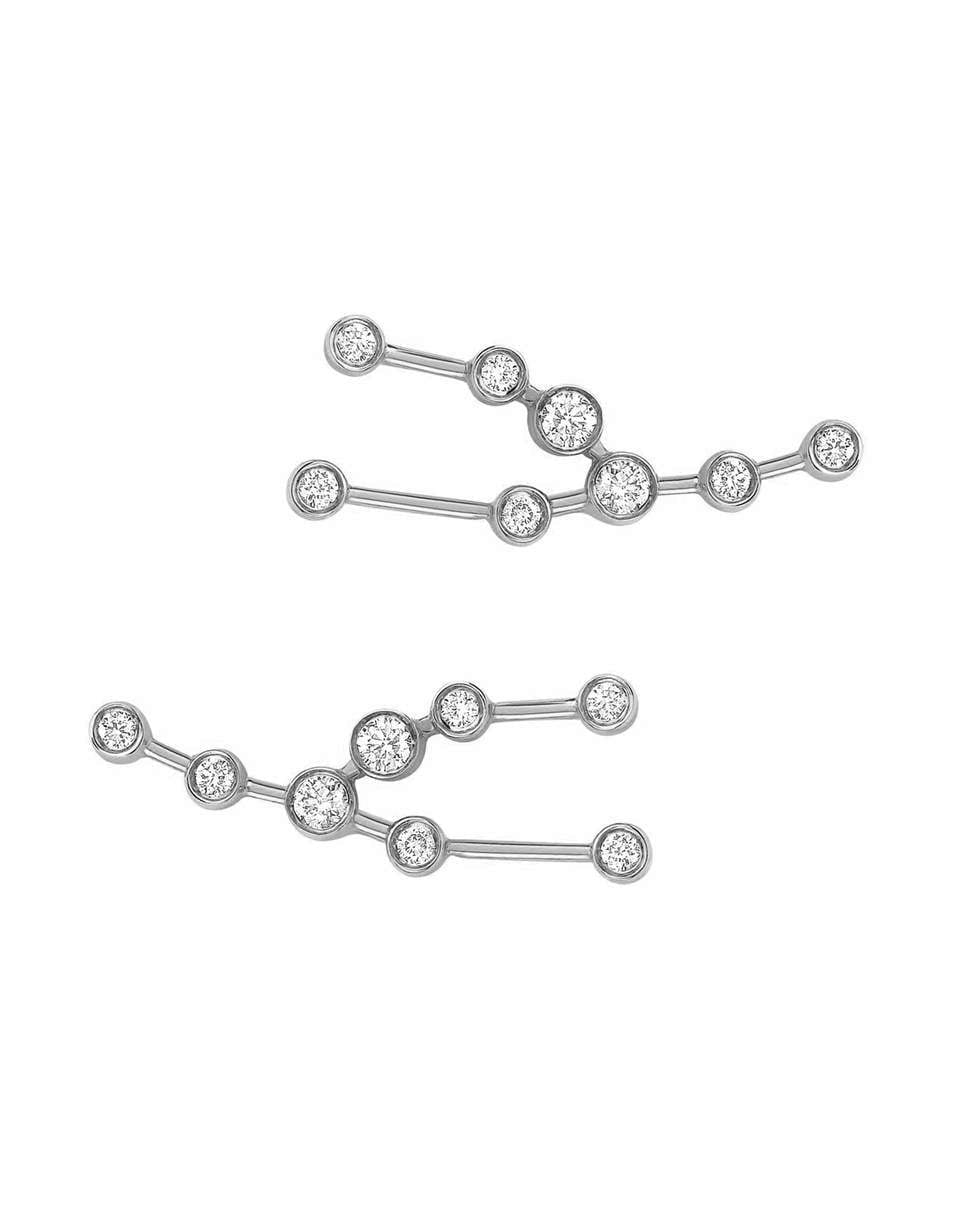 LOGAN HOLLOWELL-Taurus Diamond Constellation Studs-