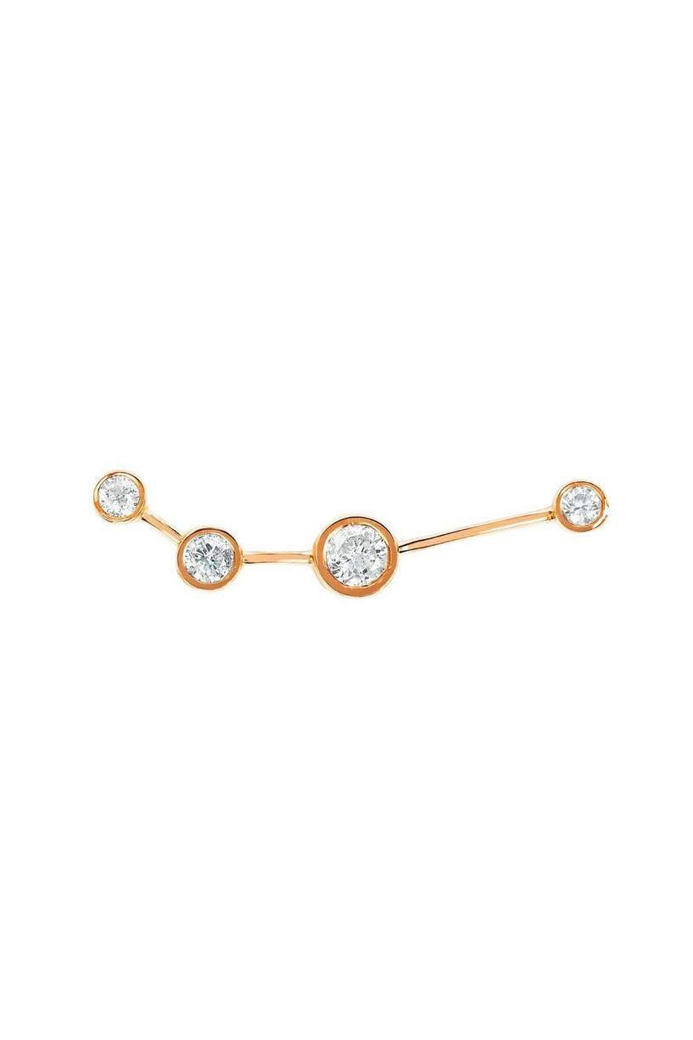 LOGAN HOLLOWELL-Aries Diamond Constellation Studs-