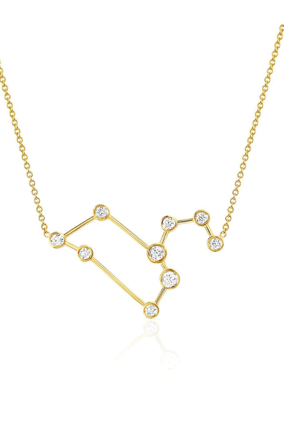 LOGAN HOLLOWELL-Leo Constellation Necklace-