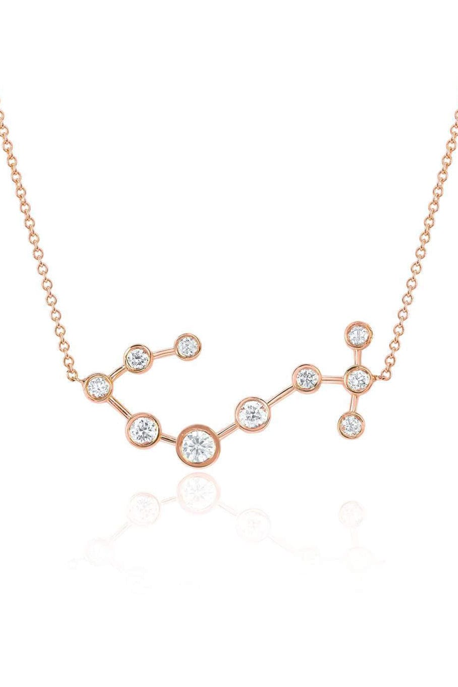 LOGAN HOLLOWELL-Scorpio Constellation Necklace-