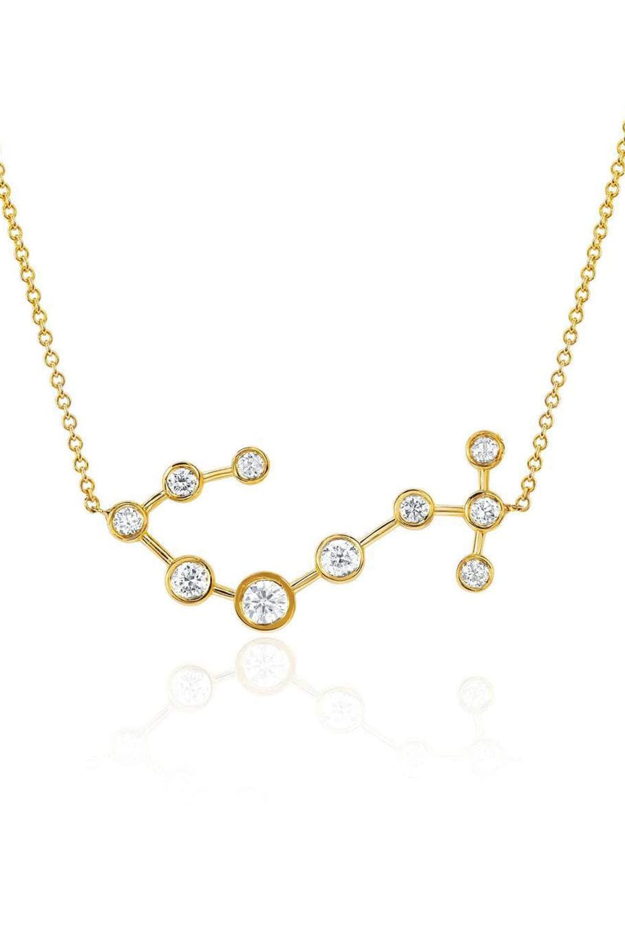 LOGAN HOLLOWELL-Scorpio Constellation Necklace-