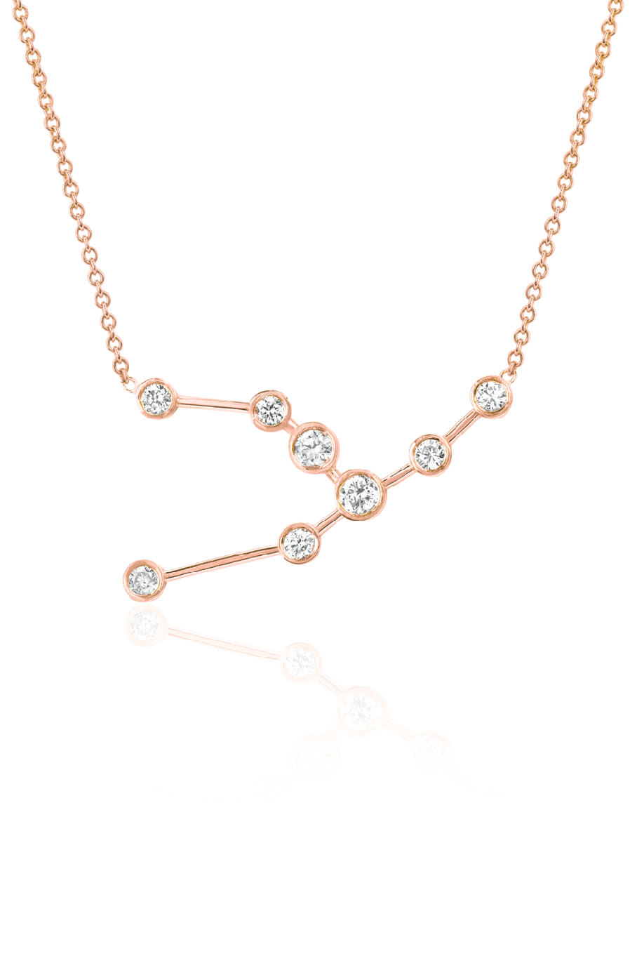 LOGAN HOLLOWELL-Taurus Constellation Necklace-