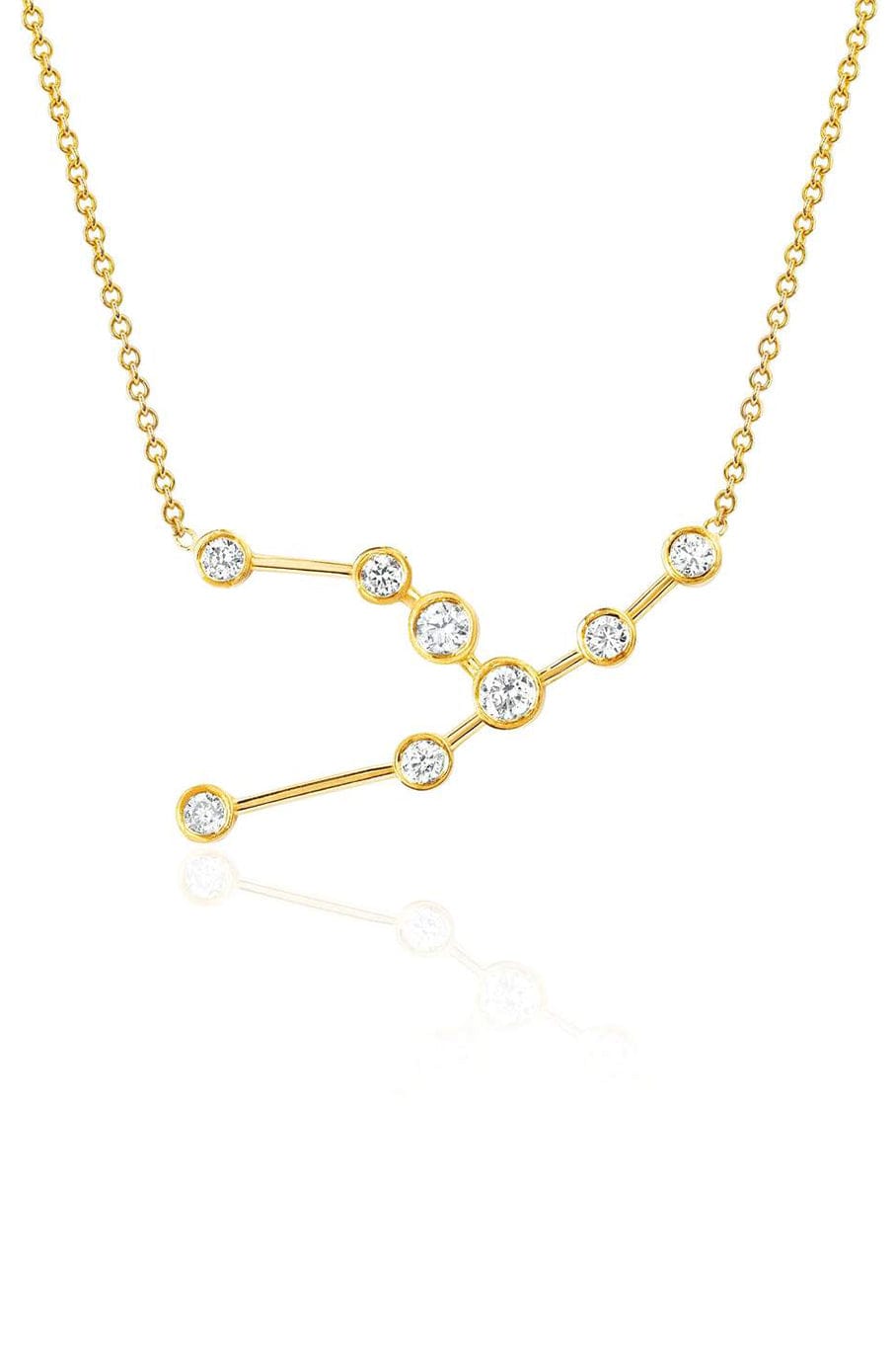 LOGAN HOLLOWELL-Taurus Constellation Necklace-