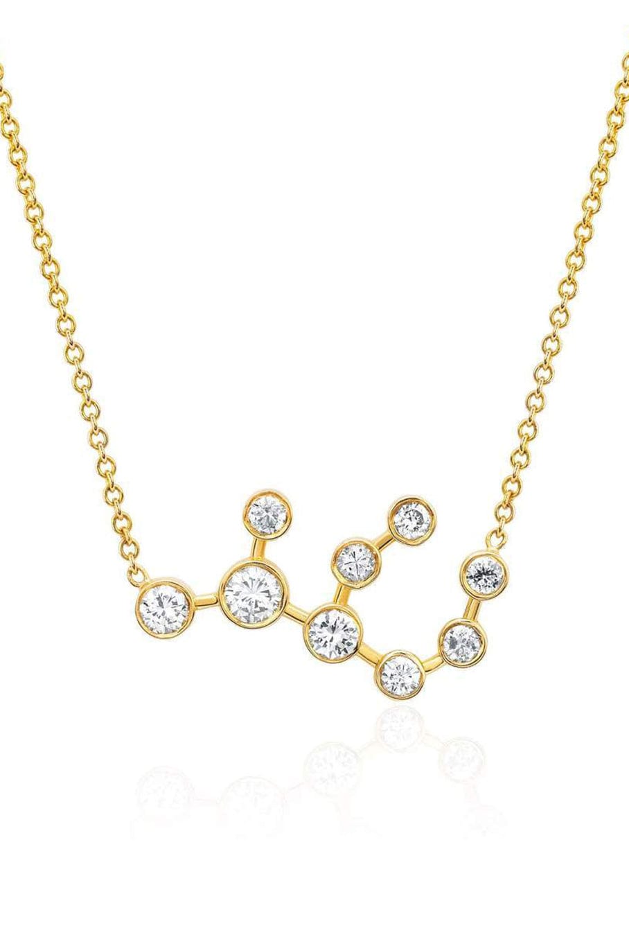 LOGAN HOLLOWELL-Virgo Constellation Necklace-