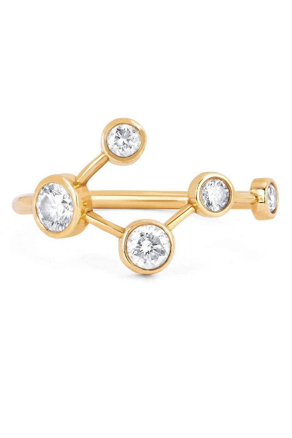 LOGAN HOLLOWELL-Big Dipper Diamond Constellation Ring-