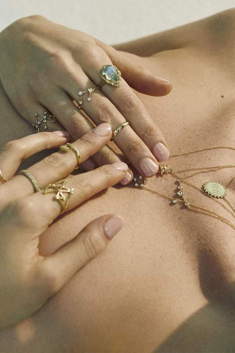 LOGAN HOLLOWELL-Baby Midas Star Ring-