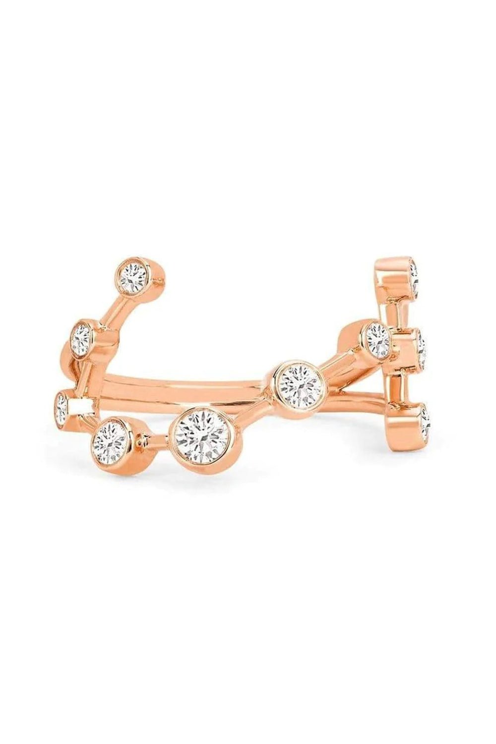 LOGAN HOLLOWELL-Scorpio Diamond Constellation Ring-