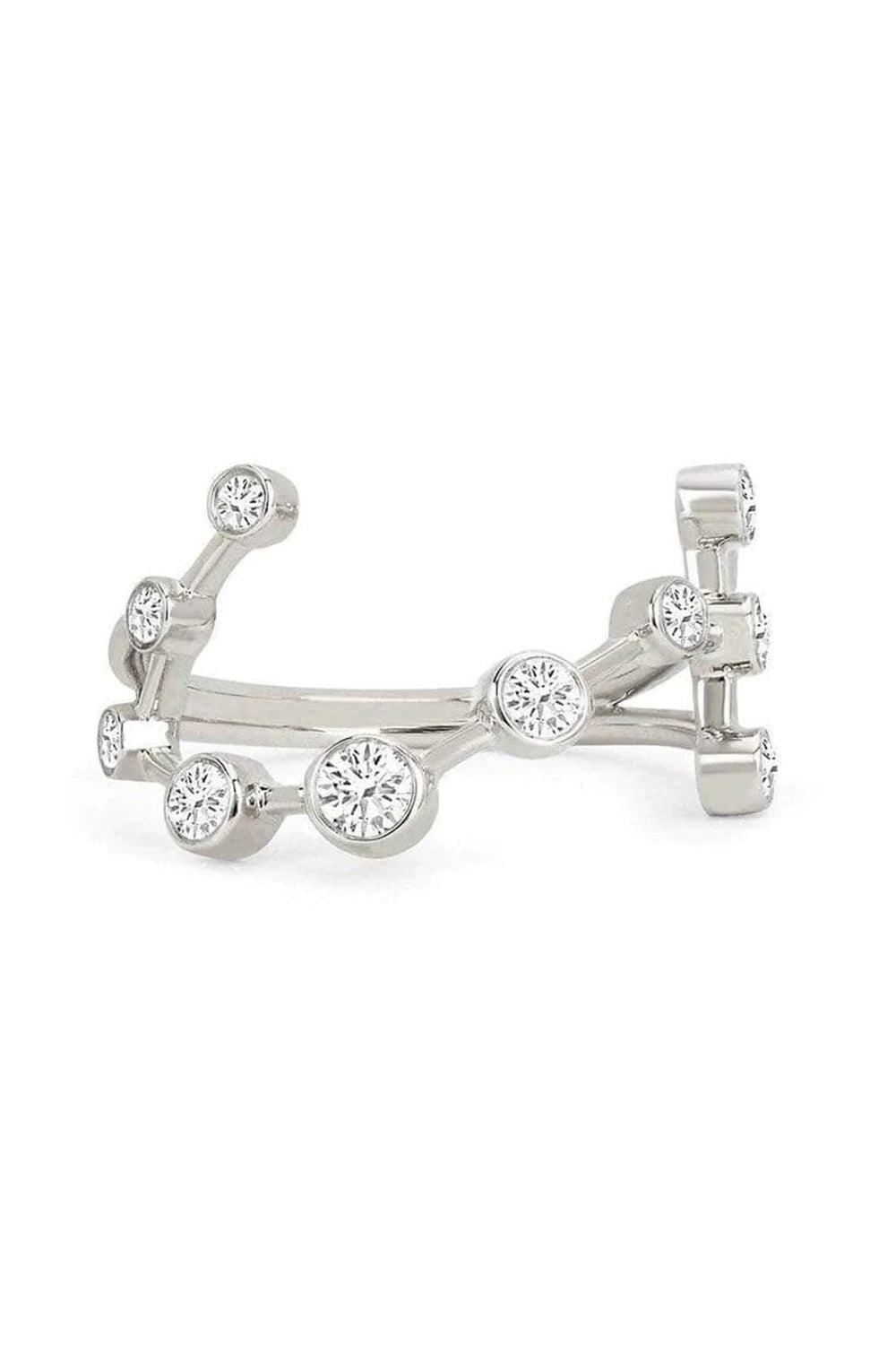 LOGAN HOLLOWELL-Scorpio Diamond Constellation Ring-