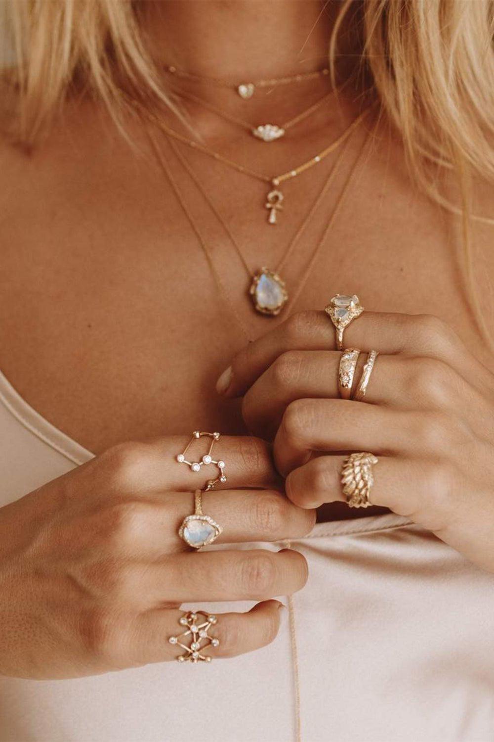 LOGAN HOLLOWELL-Leo Constellation Ring-