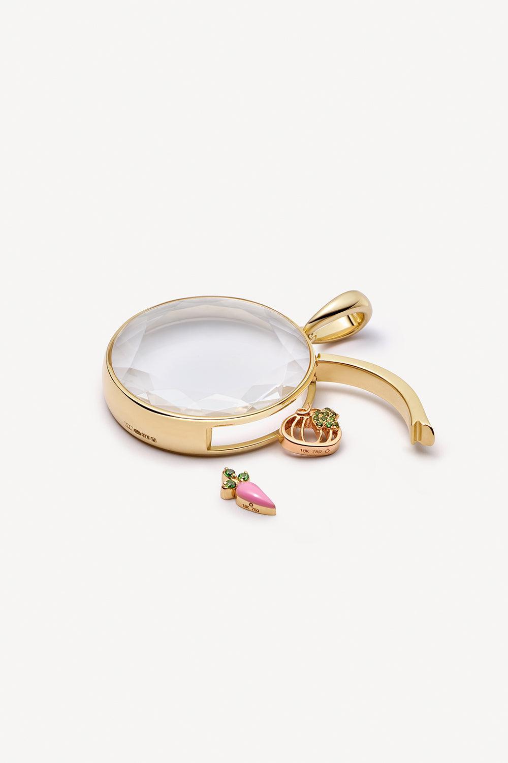Pumpkin Charm-ROSE GOLD-JEWELRYFINE JEWELPENDANT-LOQUET