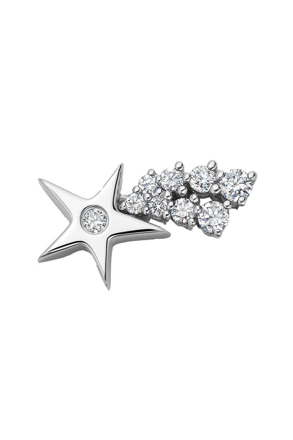 Large Shooting Star Charm-WHITE GOLD-JEWELRYFINE JEWELPENDANT-LOQUET