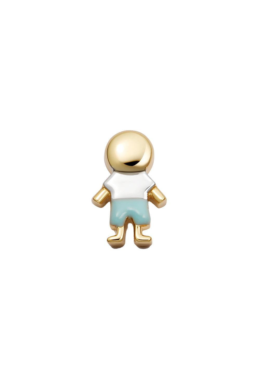 Boy Charm-YELLOW GOLD-JEWELRYFINE JEWELPENDANT-LOQUET