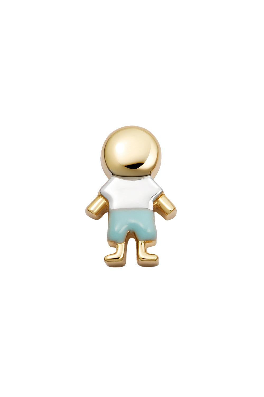 Boy Charm-YELLOW GOLD-JEWELRYFINE JEWELPENDANT-LOQUET