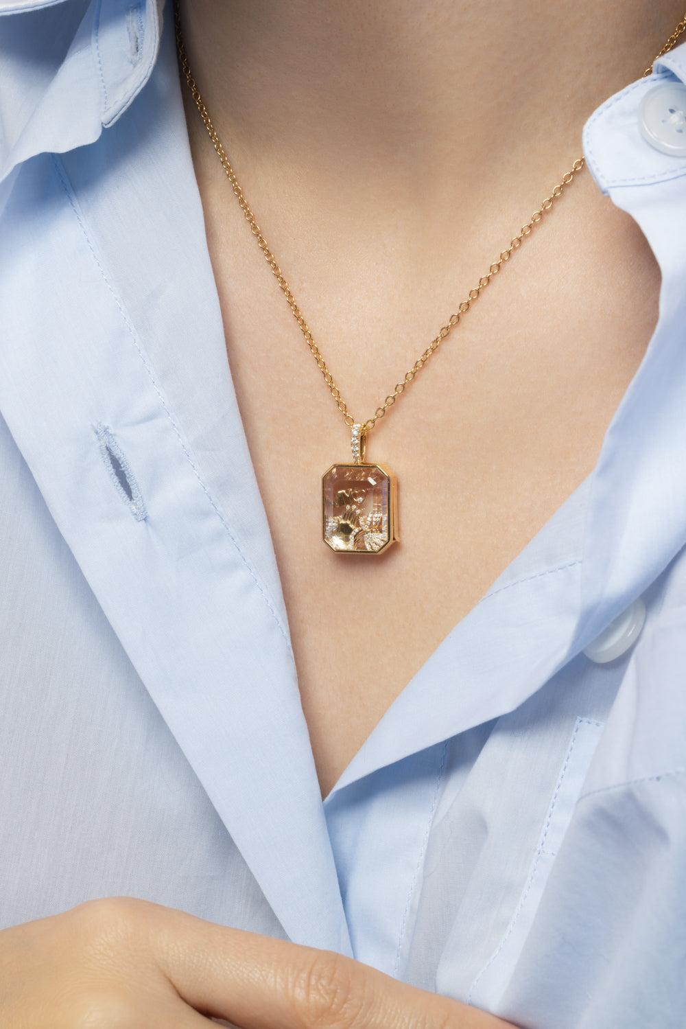 Diamond Dragonfly Charm-YELLOW GOLD-JEWELRYFINE JEWELPENDANT-LOQUET