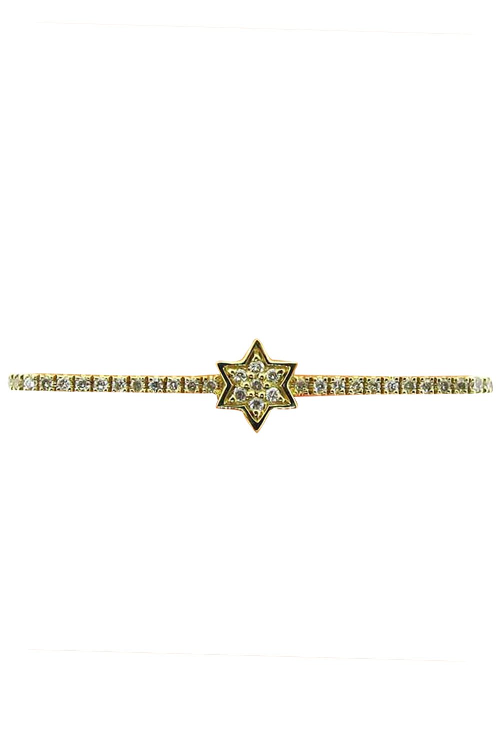 LOREE RODKIN-Apple Watch Star Of David Charm-YELLOW GOLD