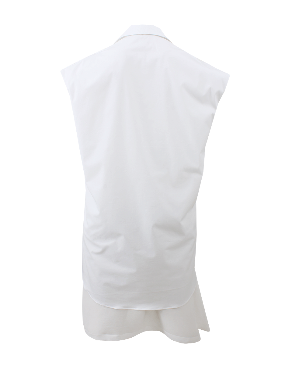 LORENZINI-Tiered Capsleeve Dress-