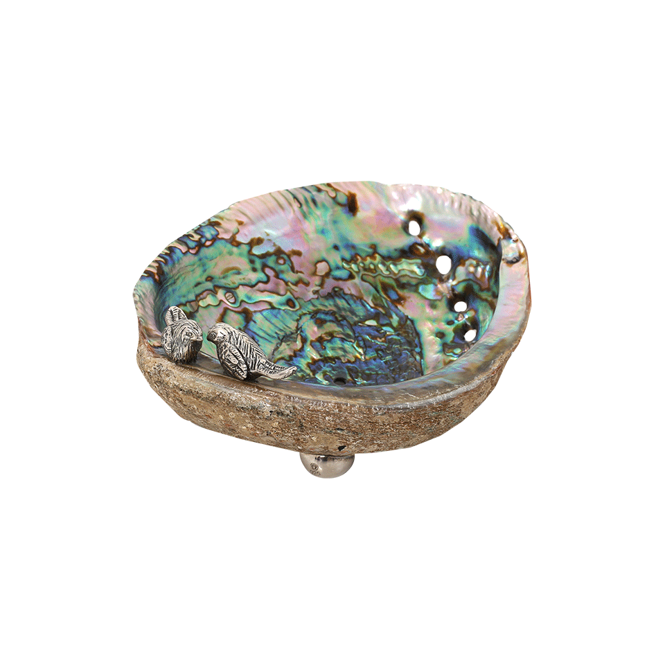 LOTUS ARTS de VIVRE-Mexican Abalone Shell Bird Bowl-ABALONE