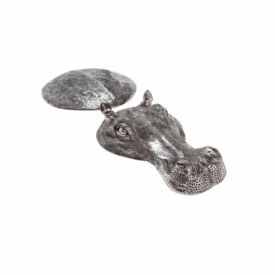 LOTUS ARTS de VIVRE-Floating Hippo-SILVER