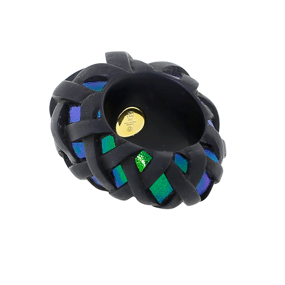 LOTUS ARTS de VIVRE-Blackwood Baskey Scarab Ring-YELLOW GOLD