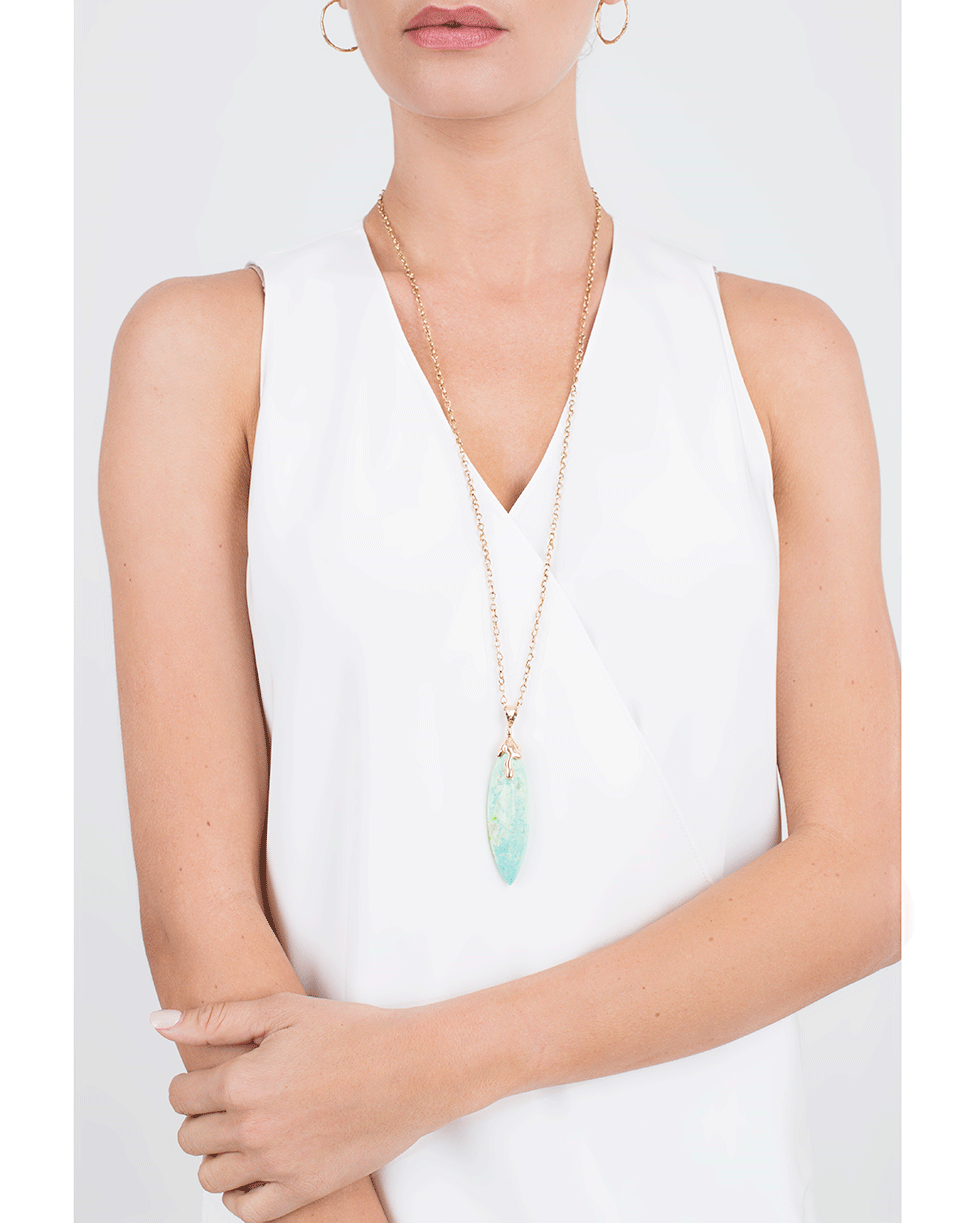 LUCIFER VIR HONESTUS-Micro Rose Gold Chain Necklace-ROSE GOLD