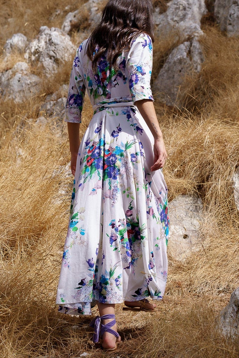 LUISA BECCARIA-Floral Printed Luisa Dress-