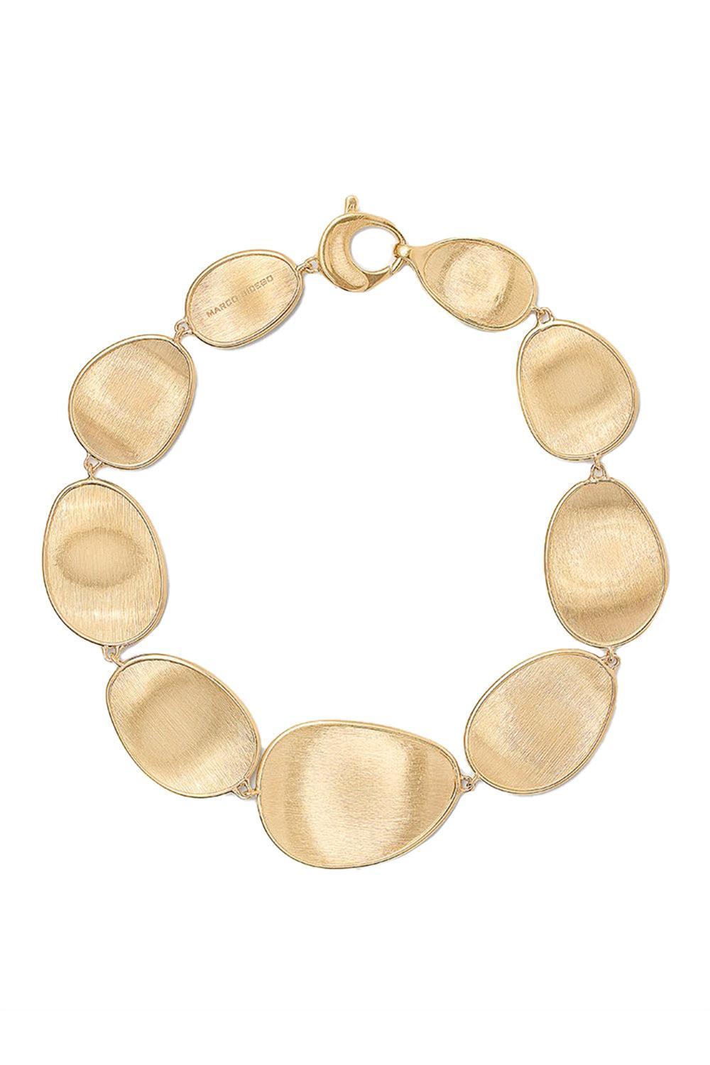 Lunaria Graduated Bracelet-YELLOW GOLD-7-JEWELRYFINE JEWELBRACELET O-MARCO BICEGO