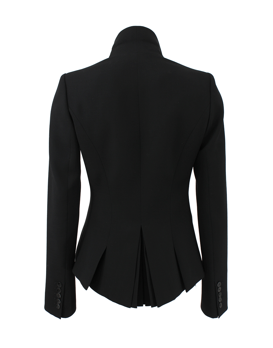 L'WREN SCOTT-Gold Embroidered Detail Blazer-