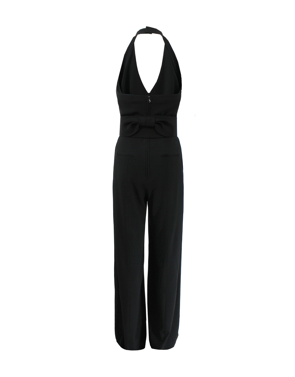 L'WREN SCOTT-Halter Jumpsuit With Belt-