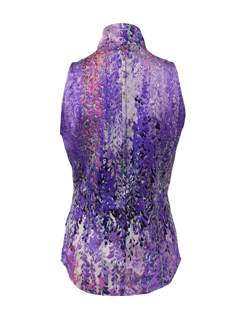 L'WREN SCOTT-Tie Neck Floral Blouse-