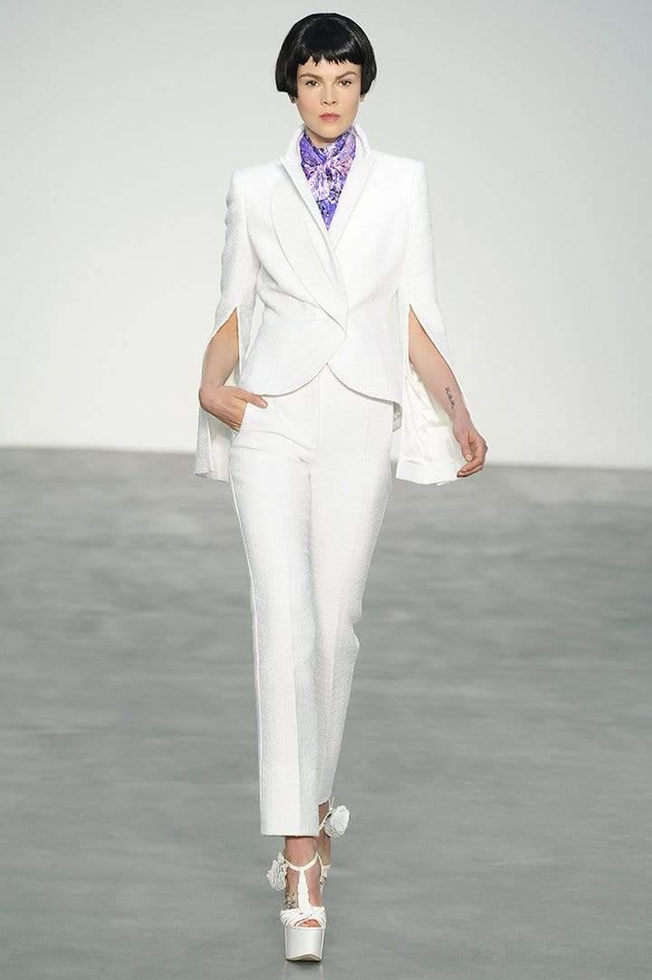 L'WREN SCOTT-Tie Neck Floral Blouse-
