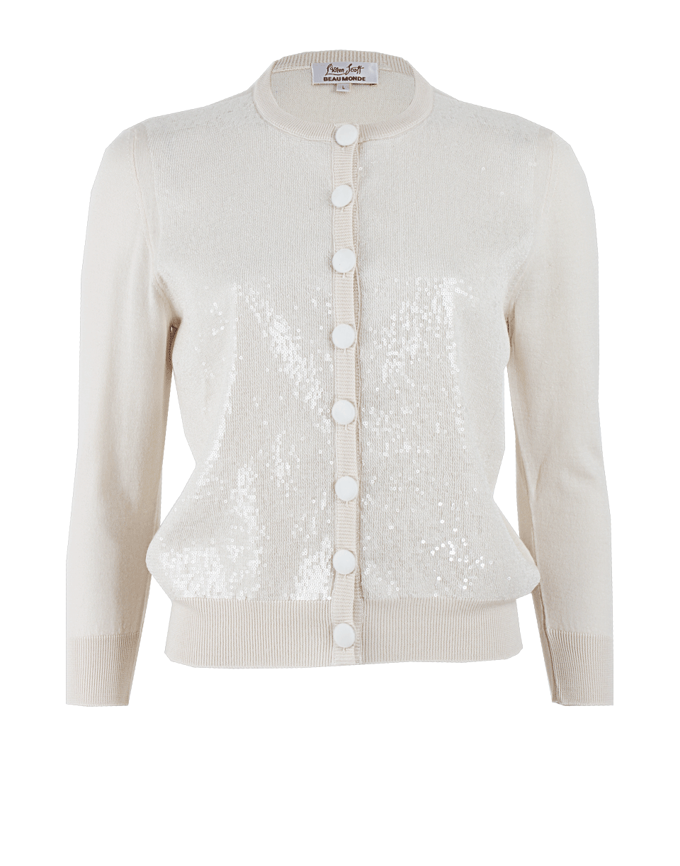 L'WREN SCOTT-Mini Sequin Cardigan-