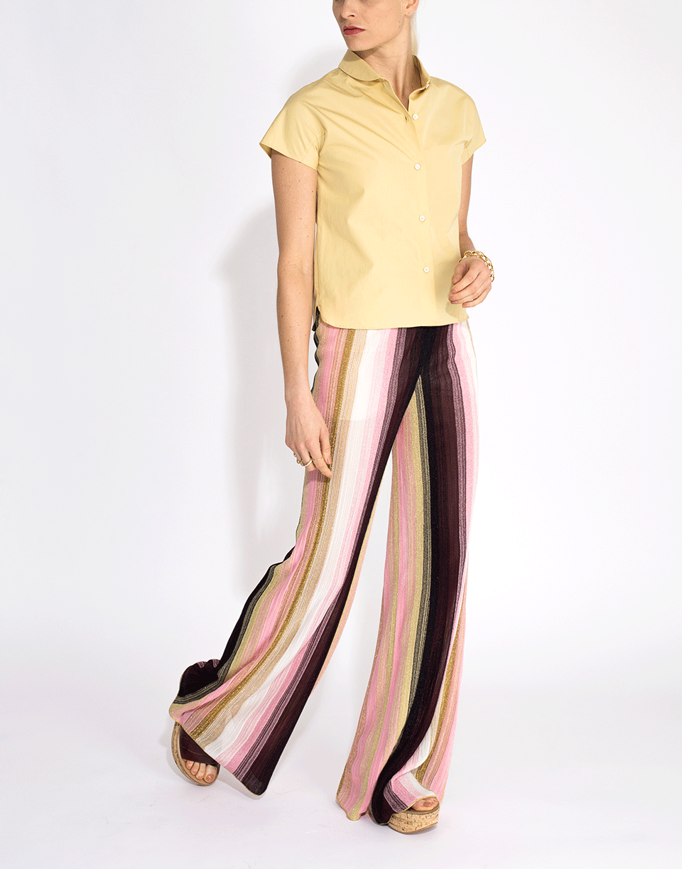 M MISSONI-Striped Pull On Pant-