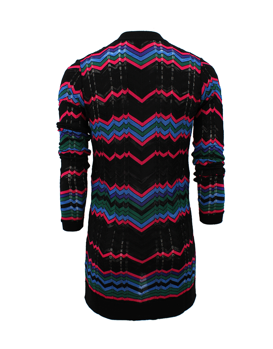 M MISSONI-Long Zig Zag Cardigan-