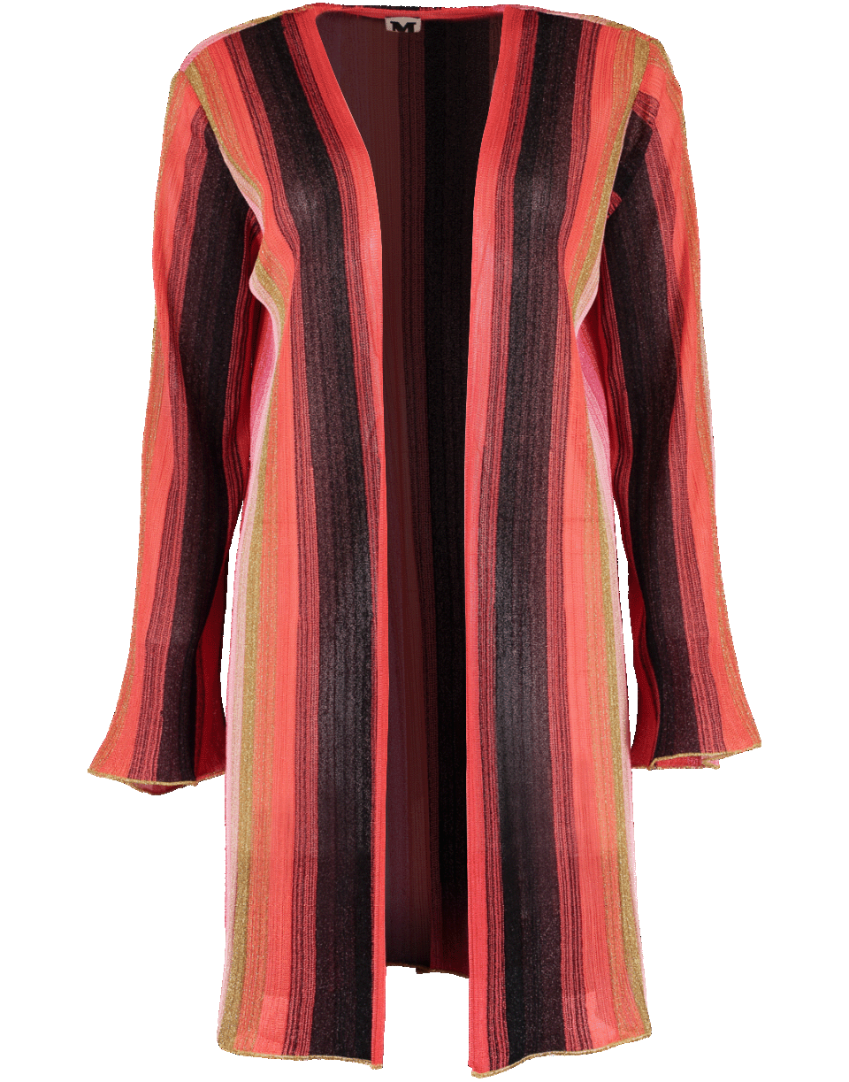 M MISSONI-Long Open Cardigan-