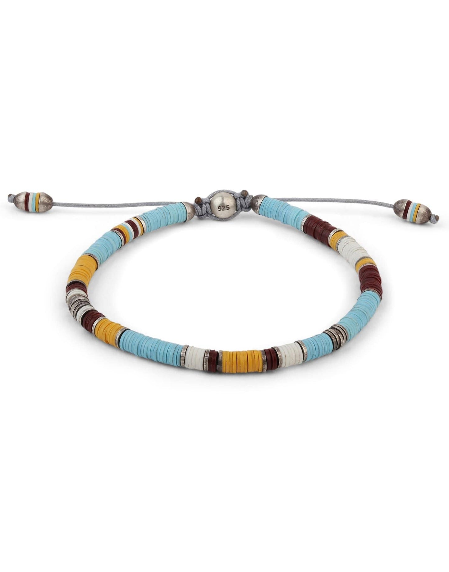 M. COHEN-The Boho Bracelet Light Blue-SILVER