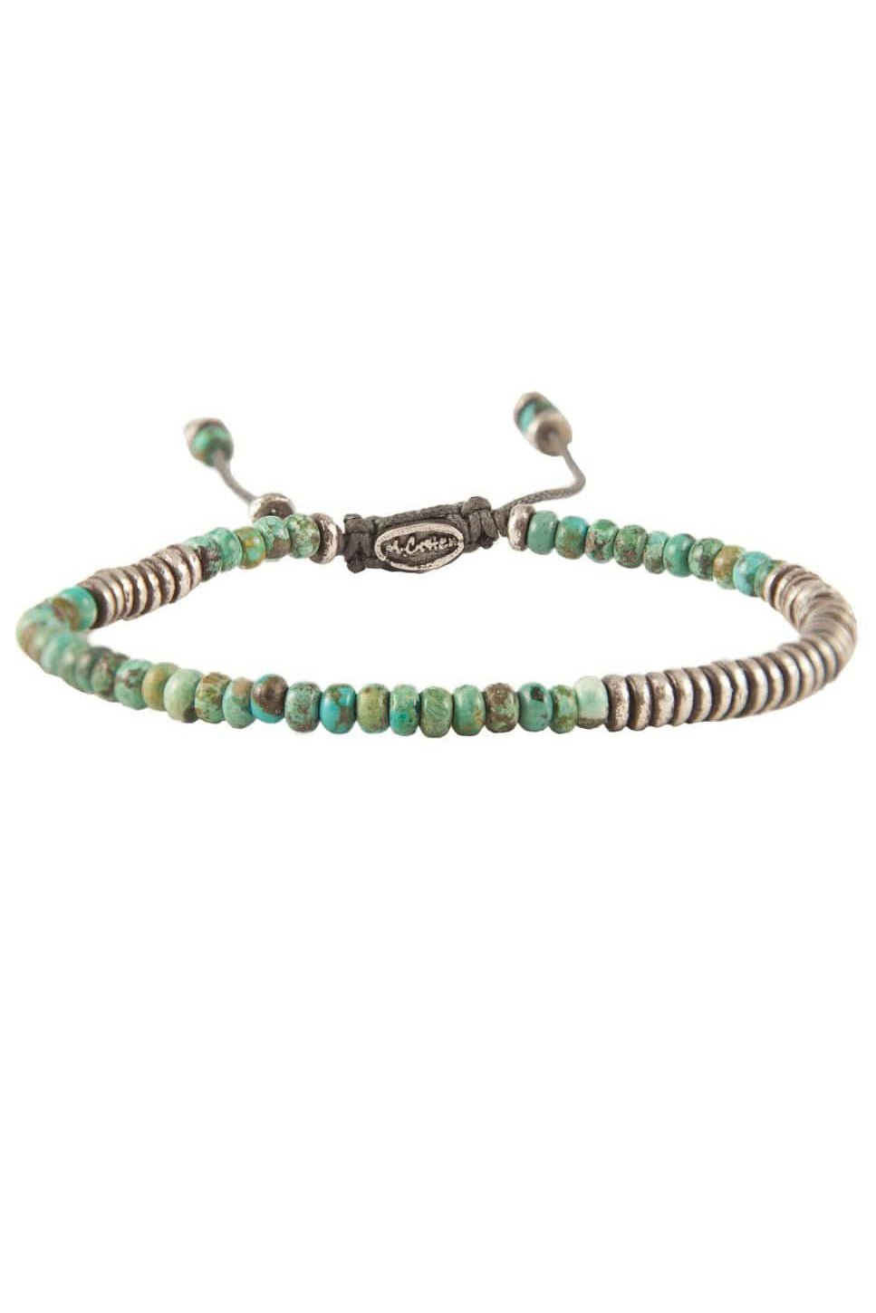 M. COHEN-Turquoise Ingot Bracelet-SILVER