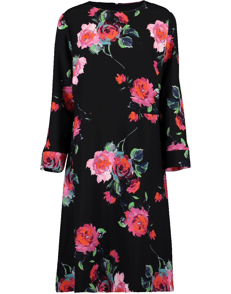MAISON COMMON-Floral Print Dress-