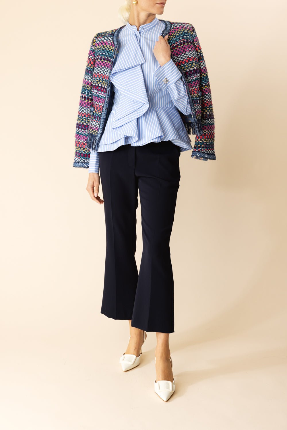 MAISON COMMON-Flare Pant-