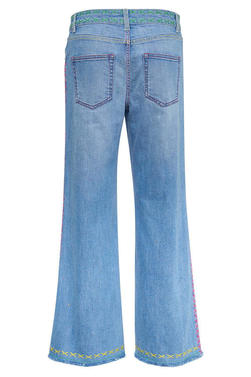 Colored Trim Jean-DENIM-34-CLOTHINGPANTDENIM-MAISON COMMON