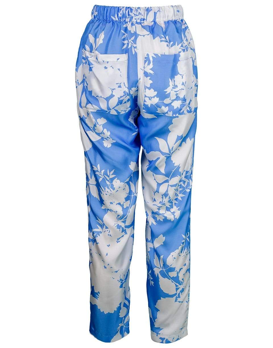 MAISON COMMON-Drawstring Printed Pant-