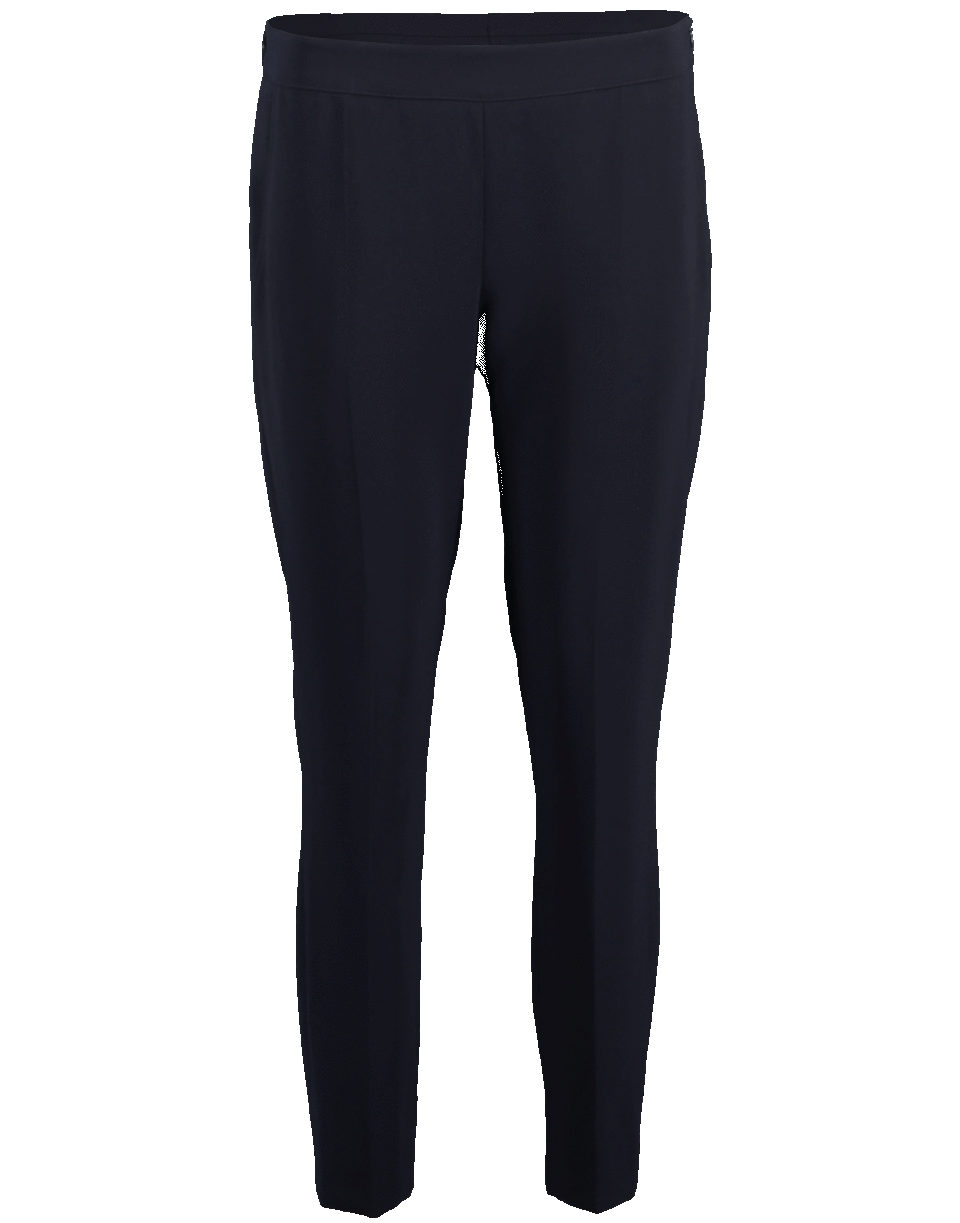 MAISON COMMON-Travel Safe Trouser-NAVY