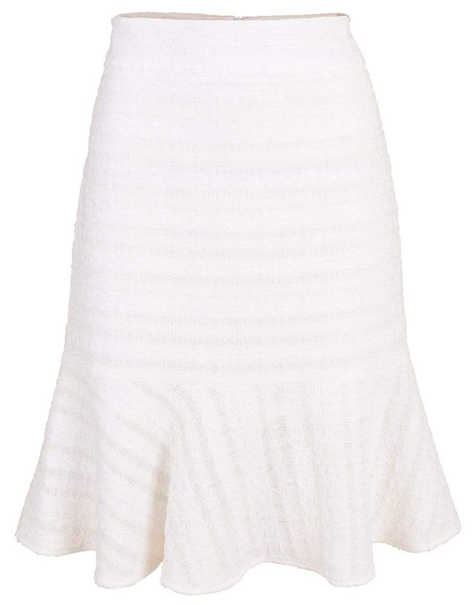 MAISON COMMON-Tweed Flounce Skirt-