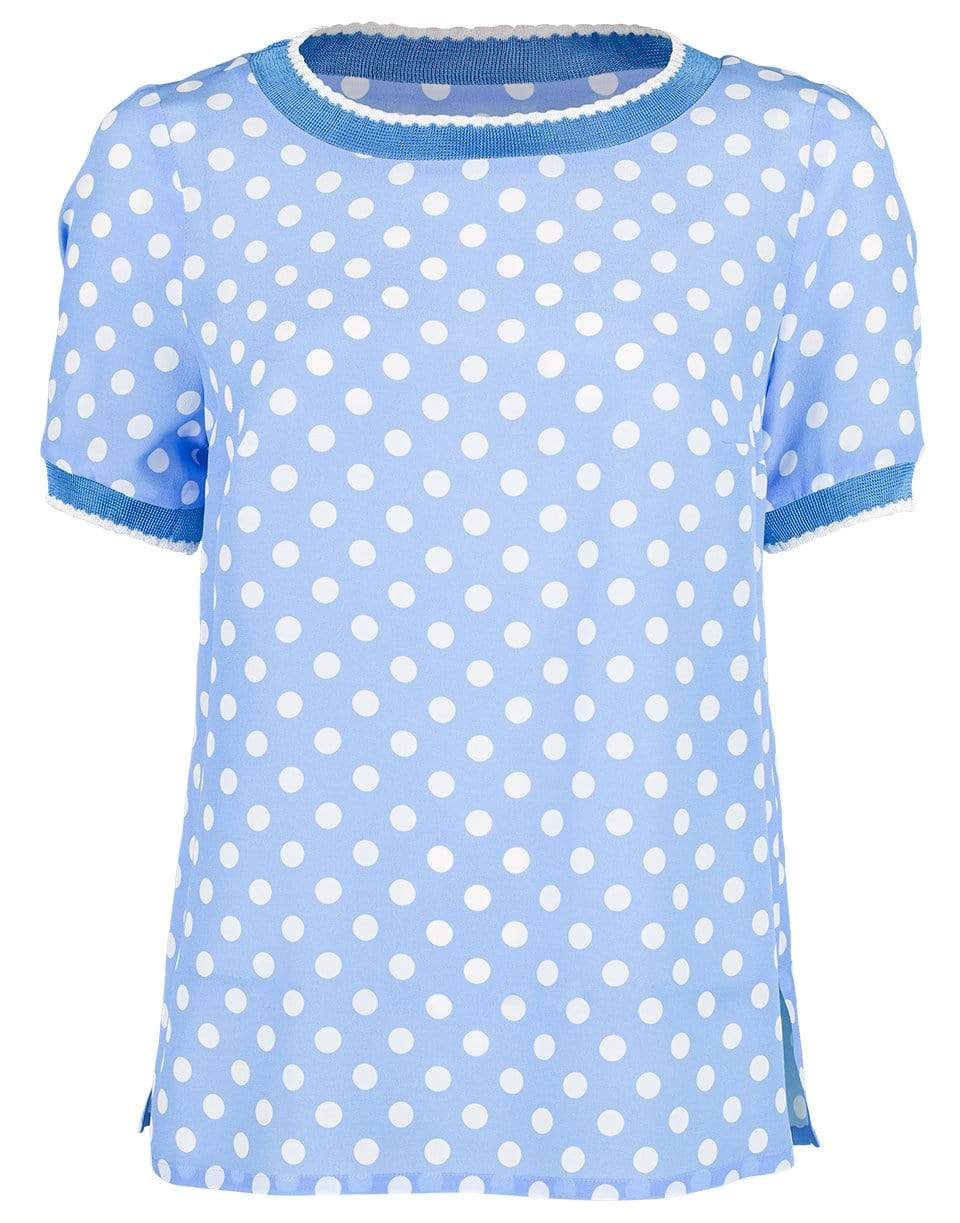 MAISON COMMON-Polka Dot Top-