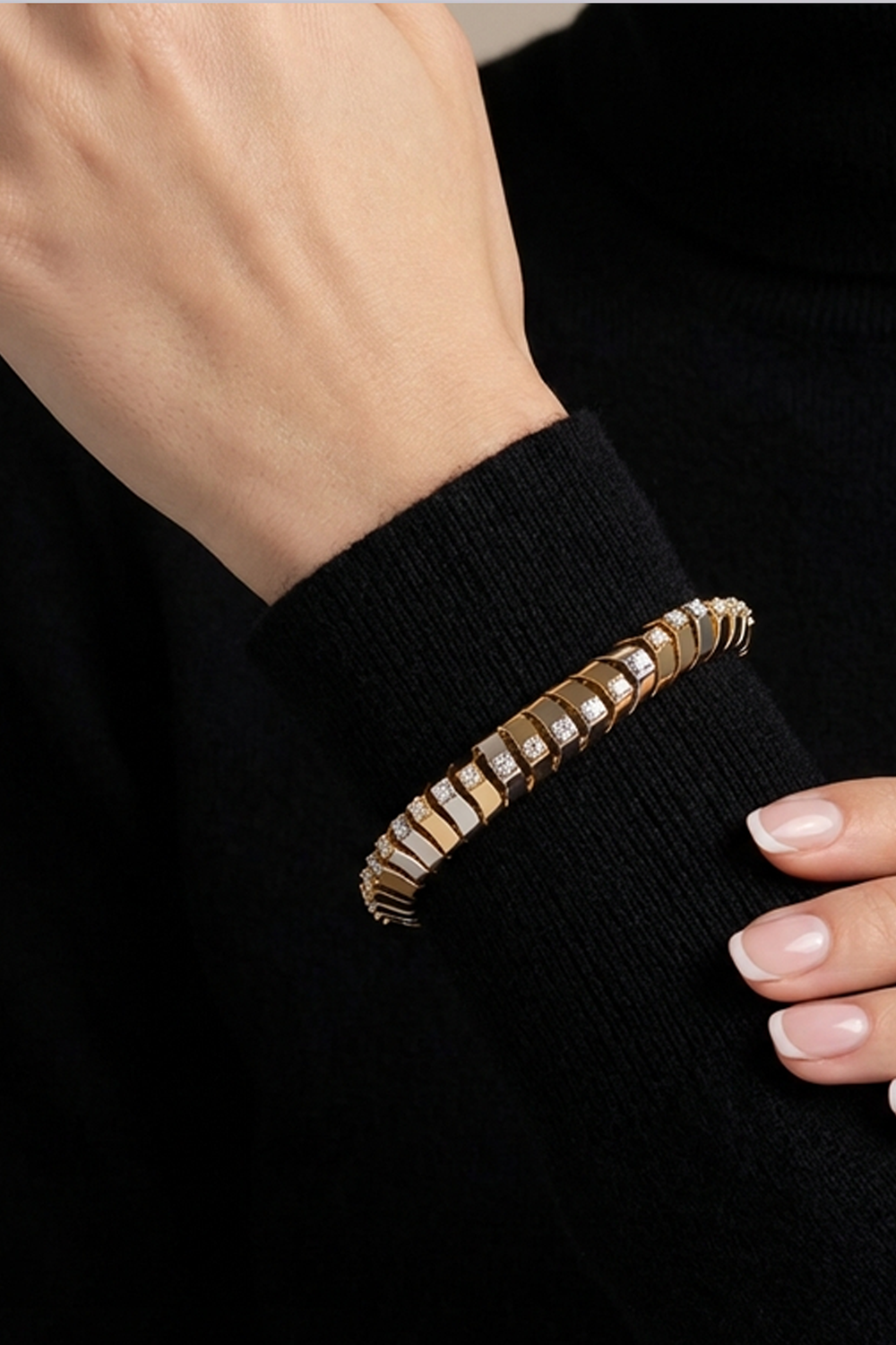 Diamond Small Equation Bracelet