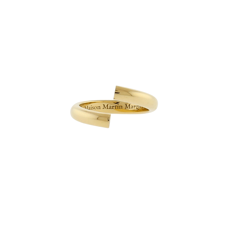 MAISON MARGIELA FINE-Alliance Split Ring-YELLOW GOLD