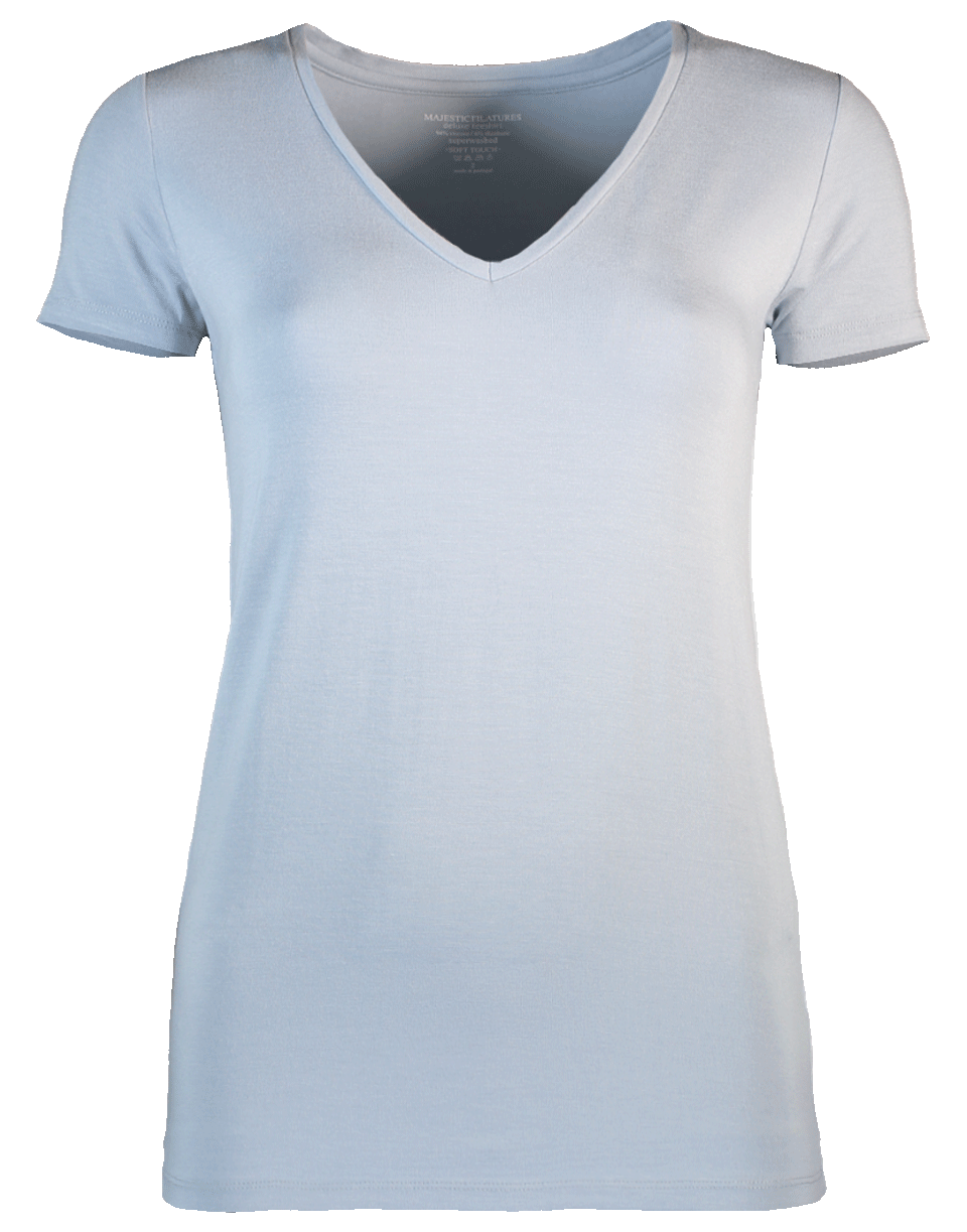 MAJESTIC FILATURES-Fitted Tee-