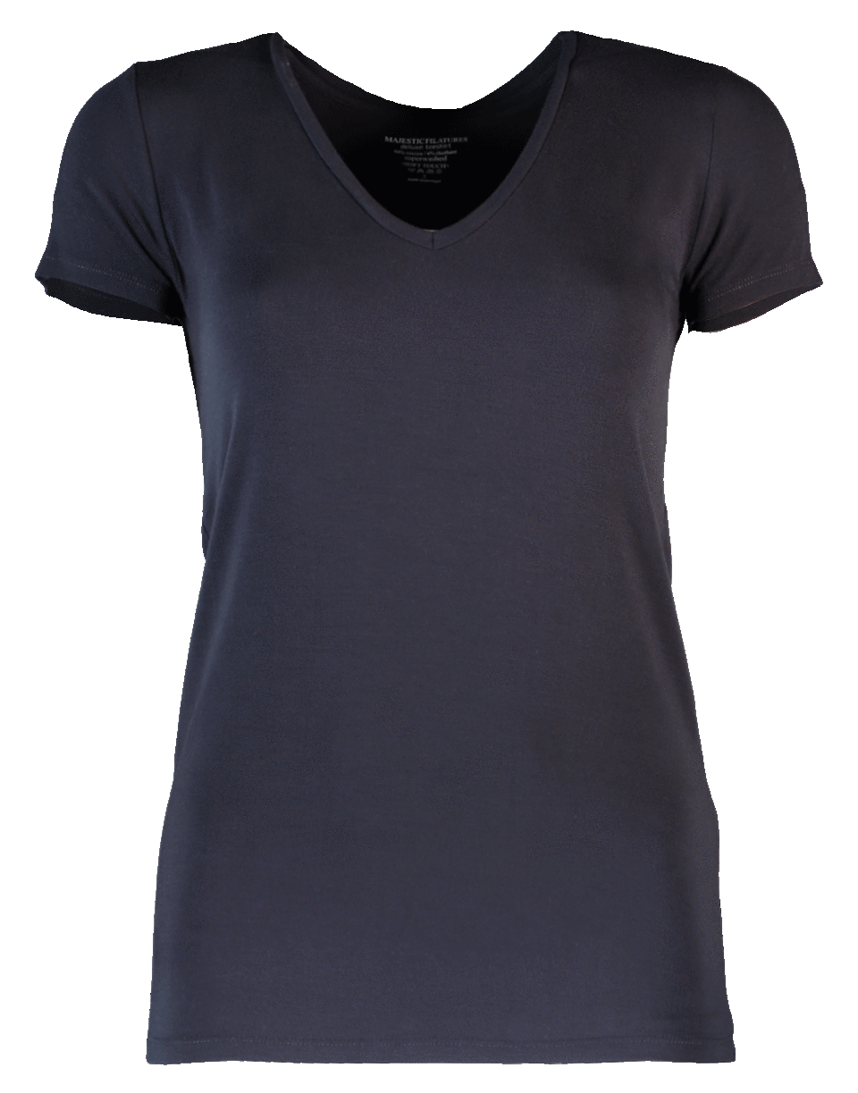 MAJESTIC FILATURES-Fitted Tee-