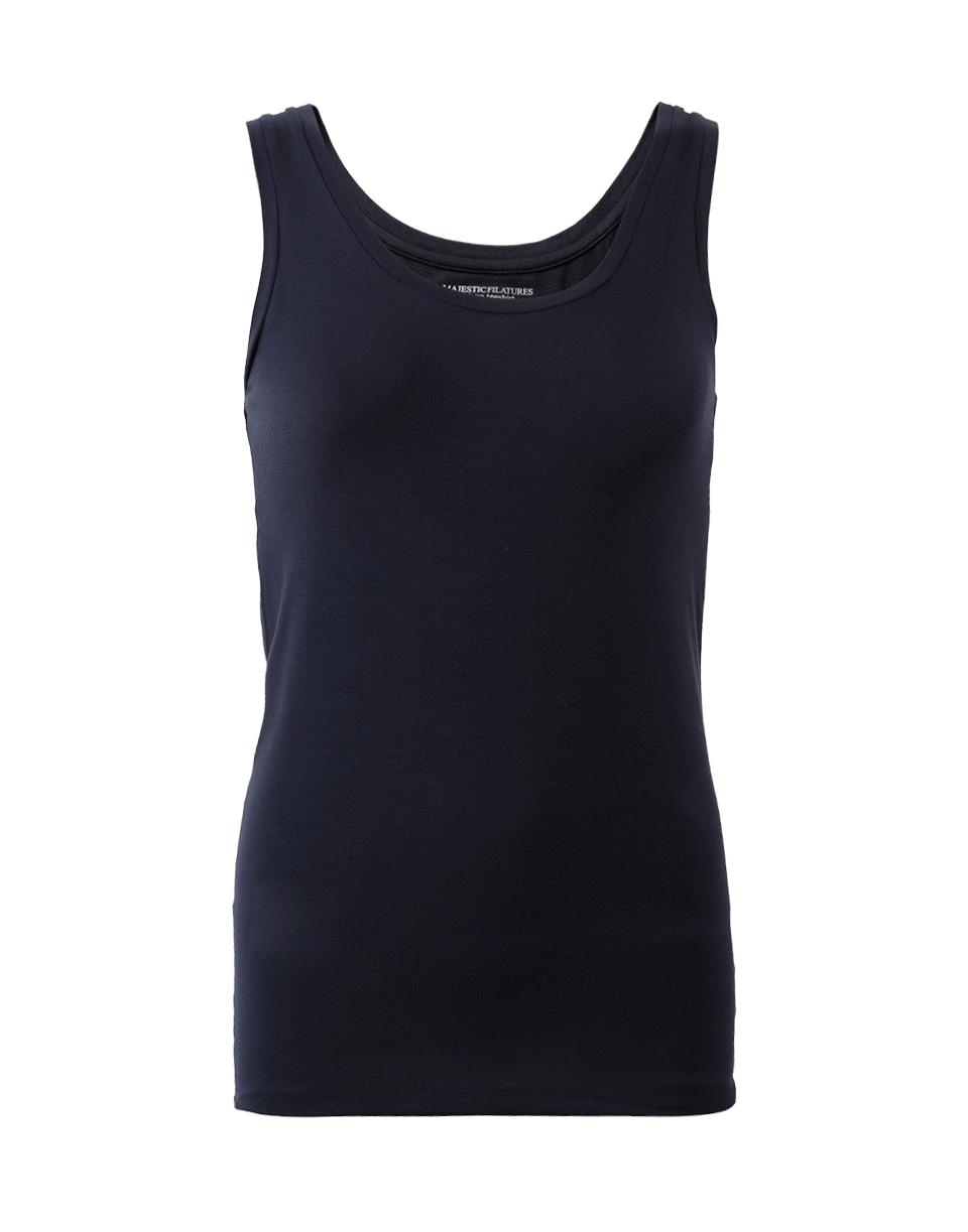MAJESTIC FILATURES-Scoop Neck Tank-