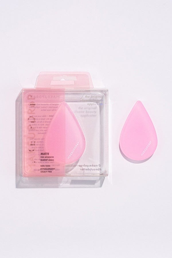 MAKEUPDROP-Pink Silicone Makeup Applicator-PINK